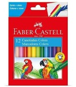 Ficha técnica e caractérísticas do produto Canetinha Hidrográfica Prestocolor 12 Cores Faber Castell