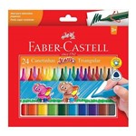 Canetinha Jumbo Faber-castell 24 Cores