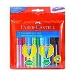 Ficha técnica e caractérísticas do produto Canetinha Vai e Vem Faber Castell 12 Cores - Faber-Castell