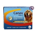 Ficha técnica e caractérísticas do produto Canex Plus 3 Cães 10kg 4 Comp Ceva - Vermífugo Cães