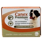 Ficha técnica e caractérísticas do produto Canex Premium 40kg 2 Comp Ceva - Vermífugo Cães