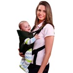 Ficha técnica e caractérísticas do produto Canguru para Bebê Baby Safe Preto BB014 Multikids Baby