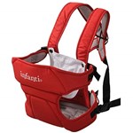 Ficha técnica e caractérísticas do produto Canguru para Bebê Carregador Baby Infanti Vermelho 2 Posições 10kg