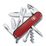 Ficha técnica e caractérísticas do produto Canivete Climber Victorinox Vermelho 14 Funções 1.3703