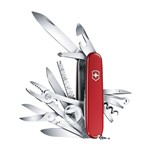 Ficha técnica e caractérísticas do produto Canivete Inox Multifunção Swisschamp Vermelho 33 Funções - Victorinox