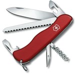 Ficha técnica e caractérísticas do produto Canivete Suiço Victorinox Rucksack Vermelho 111 Mm 0.8863