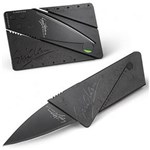 Ficha técnica e caractérísticas do produto Canivete Taue Cartão Dobrável em Aço Inoxidável Card Sharp KP-1
