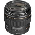 Ficha técnica e caractérísticas do produto Canon EF 100mm F/2.0 USM Lens