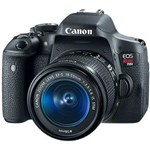 Ficha técnica e caractérísticas do produto Canon Eos Rebel T6I Kit 18-55Mm Stm - 24Mp