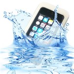Ficha técnica e caractérísticas do produto Capa a Prova D´Água Branca para Iphone 44s