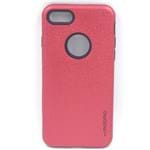 Ficha técnica e caractérísticas do produto Capa Anti Choque Motomo Couro Com Furo Para Iphone 7 - Vermelho