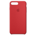 Ficha técnica e caractérísticas do produto Capa Apple de Silicone para iPhone 8 Plus / 7 Plus, Vermelho - MQH12ZM/A