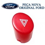 Ficha técnica e caractérísticas do produto Capa Botao Interruptor Alerta Ford Fiesta Courier Original
