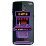 Ficha técnica e caractérísticas do produto Capa Capinha Anti Shock Moto Z3 Play Arcade Old 0282 - Quarkcase