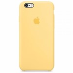 Ficha técnica e caractérísticas do produto Capa Capinha Case Aveludada Silicone Iphone 6 6s Amarelo