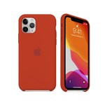 Ficha técnica e caractérísticas do produto Capa Capinha Silicone Aveludada IPhone 11 Pro - Vermelha - Silicone Case