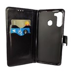 Ficha técnica e caractérísticas do produto Capa Carteira Flip Cover Samsung Galaxy A21 Tela 6.5 - Tl