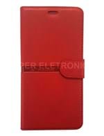 Ficha técnica e caractérísticas do produto Capa Carteira Flip Cover Xiaomi Redmi 6A (Vermelho)