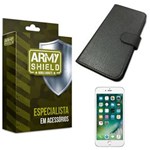 Ficha técnica e caractérísticas do produto Capa Carteira Iphone 6/6S - Armyshield
