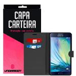Ficha técnica e caractérísticas do produto Capa Carteira Preta para Samsung Galaxy A3 - Underbody
