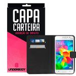 Ficha técnica e caractérísticas do produto Capa Carteira Preta para Samsung Galaxy Win 2 Duos - Underbody