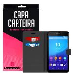 Ficha técnica e caractérísticas do produto Capa Carteira Preta para Sony Xperia Z4 - Underbody