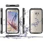 Ficha técnica e caractérísticas do produto Capa Case à Prova D´Água Super Gadgets P/ Galaxy S6 e Galaxy S6 Edge - Preta