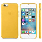 Ficha técnica e caractérísticas do produto Capa Case Capinha Silicone Aveludado Iphone 6 Plus Amarelo