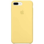 Capa Case Capinha Silicone Aveludado Iphone 8 Plus Amarelo - M3