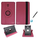 Capa Case Galaxy Tab S4 Modelo T835 - 10.5 Polegadas 360 / Caneta Touch (Rosa)