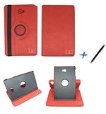 Ficha técnica e caractérísticas do produto Capa Case Galaxy Tab a Note - 10.1´ P580/P585 Giratória/Caneta Touch (Vermelho)