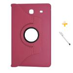Ficha técnica e caractérísticas do produto Capa Case Galaxy Tab E - 9.6´ T560 Giratoria 360 / Caneta Touch (Pink)