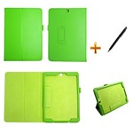 Ficha técnica e caractérísticas do produto Capa Case Galaxy Tab S2-9.7´ T810/T815 Carteira/Caneta Touch (Verde)