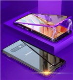 Ficha técnica e caractérísticas do produto Capa Case Magnética Blindada Samsung Galaxy Note 9 - Roxo - Luphie
