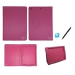 Ficha técnica e caractérísticas do produto Capa Case New Ipad 2017 - 9,7" Carteira/pasta / Caneta Touch (rosa)
