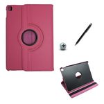 Ficha técnica e caractérísticas do produto Capa Case Para Ipad Air 3 10,5" - 2019 Giratória 360 / Caneta Touch (rosa)