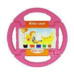 Ficha técnica e caractérísticas do produto Capa Case Protetor Infantil Anti-Choque"Volante" Galaxy Tab 4 T230 7" BD NET (Rosa)