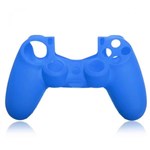Ficha técnica e caractérísticas do produto Capa Case Protetora de Silicone Gel para Controle Playstation 4 Ps4 Azul FEIR FR-214-4M