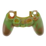 Ficha técnica e caractérísticas do produto Capa Case Protetora de Silicone Gel para Controle Playstation 4 Ps4 Camuflada Verde e Marrom FEIR FR-214-4M