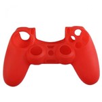 Ficha técnica e caractérísticas do produto Capa Case Protetora de Silicone Gel para Controle Playstation 4 Ps4 Vermelho FEIR FR-214-4M