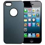 Ficha técnica e caractérísticas do produto Capa Case Resistente Duas Cores Smartphone Iphone 5 / 5s - Cinza e Preto