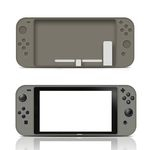 Ficha técnica e caractérísticas do produto Capa Case Silicone Console Nintendo Switch - Cinza Fumê