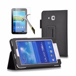 Ficha técnica e caractérísticas do produto Capa Case Tablet Samsung Galaxy Tab3 7 T110 T111 T113 T116 + Película de Vidro