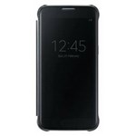 Ficha técnica e caractérísticas do produto Capa Clear View Samsung Galaxy S7 Preta (sem Curva)