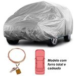 Ficha técnica e caractérísticas do produto Capa Cobrir Protetora Cadeado Corolla New Civic Cruze Vectra Jetta Focus C4 A4 A5 Cerato