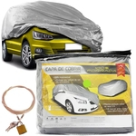 Ficha técnica e caractérísticas do produto Capa Cobrir Protetora Cadeado Gol Uno Celta Fox Palio Fusca Onix Fiesta Ka C3 Up Clio