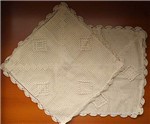 Ficha técnica e caractérísticas do produto Capa de Almofada Crochet Modéstia Bege