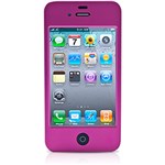 Ficha técnica e caractérísticas do produto Capa de Alumínio para Iphone 4/4S - Pink - Obien
