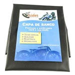 Ficha técnica e caractérísticas do produto Capa de Banco Burgman 125 Preta - Rider