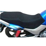 Capa de Banco para Moto Termica Impermeavel Ventilada Motocicleta Cor Preta (Q-80150 )